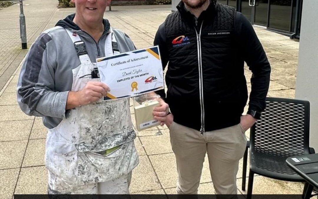 January Employee of the Month – Dave Taylor